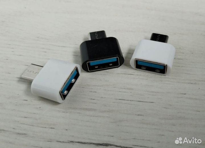 Переходник адаптер microusb, Type-C на USB