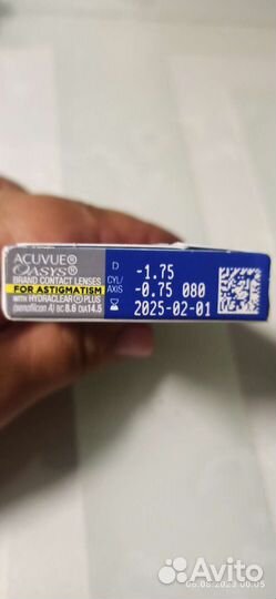 Линзы acuvue oasys astigmatism