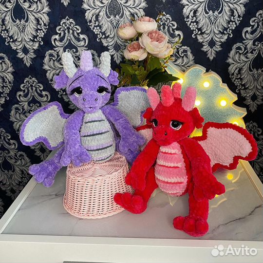 Вязаные игрушки ручной работы