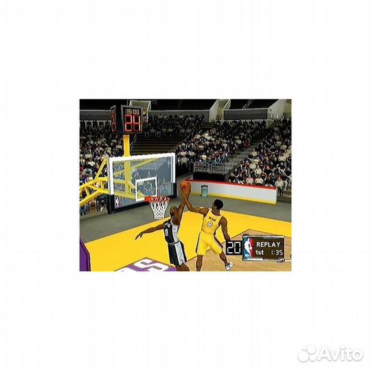 NBA Courtside 2002, б/у, английский (GameCube)