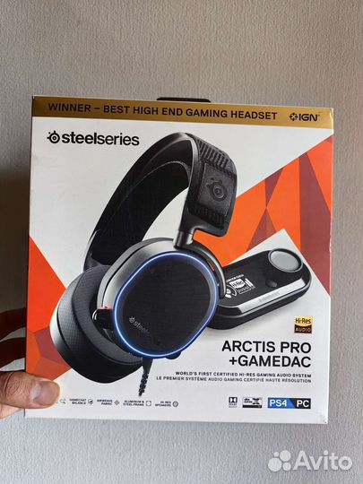 Наушники SteelSeries Arctis Pro + Gamedac