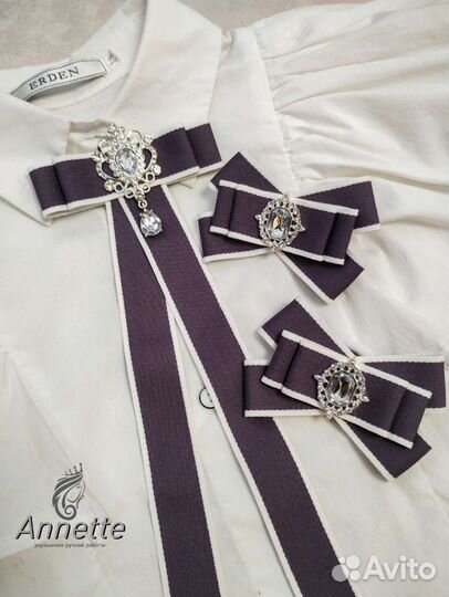 Галстук брошь,бантики,резинки,заколки