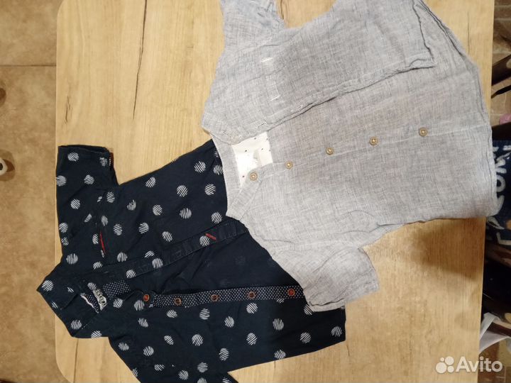 Рубашки детские с коротким рукавом