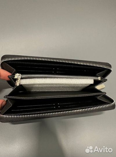 Портмоне Louis Vuitton Черное Люкс