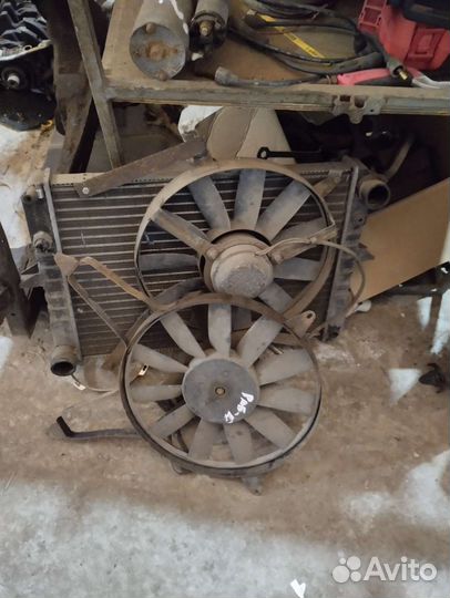Электровентилятор охлаждения радиатор волга газель