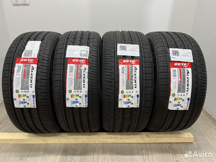 Zeta Alventi 245/45 R19 и 275/40 R19 98Y