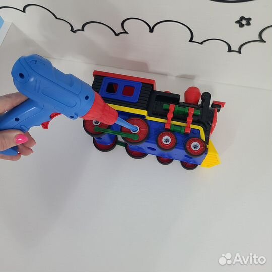 Конструктор паровоз