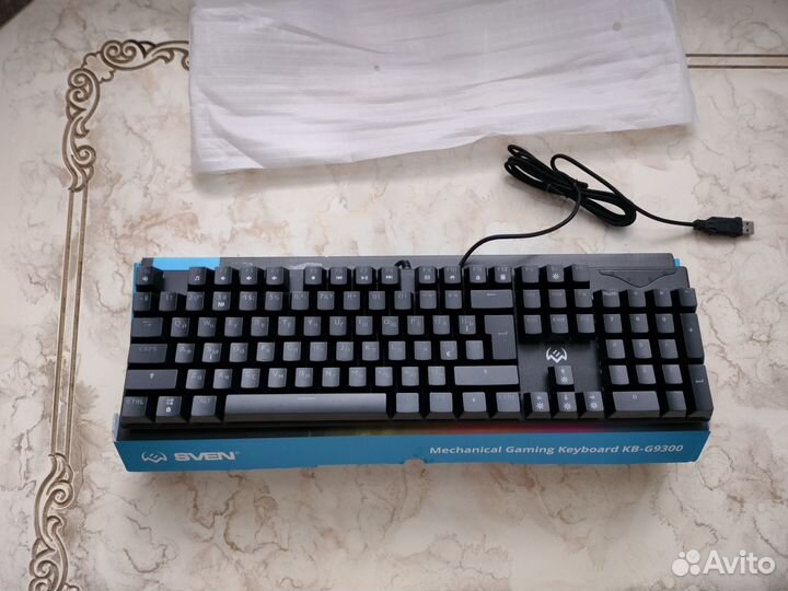 Новая Игровая Клавиатура sven KB-G9300