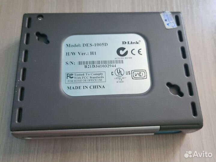 Коммутатор d link