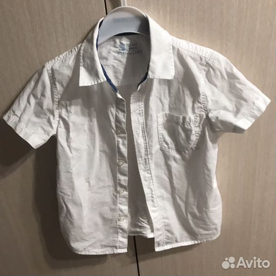 Рубашка на мальчика 122