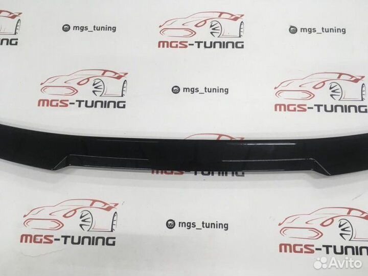 Спойлер черный M4 Style BMW 5 G30 (Тайвань)