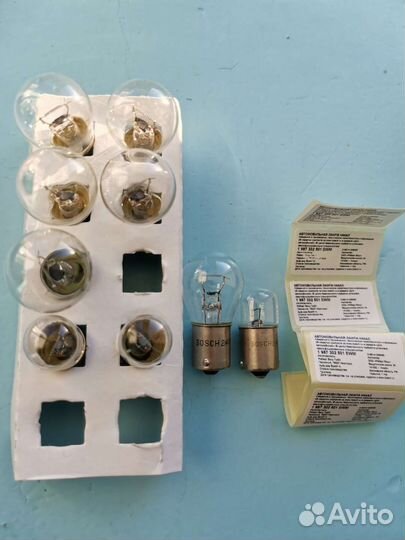 Лампы габарит 24В Bosch Trucklight P21W R10W