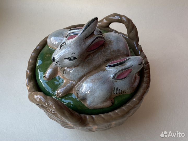 Сахарница керамическая