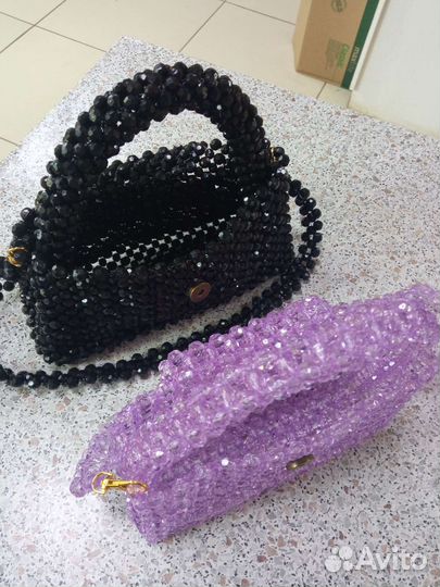 Коллекция сумочек из бусин