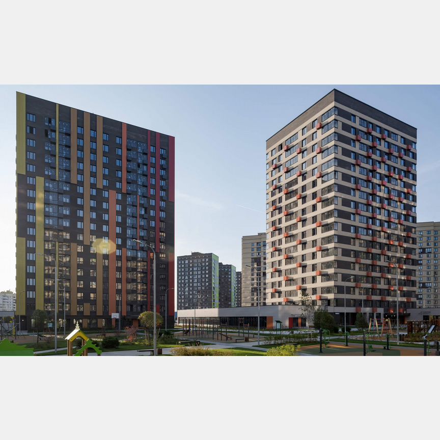 2-к. квартира, 50,8 м², 6/18 эт.