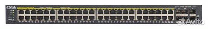 Коммутатор zyxel gs192048hpv2-eu0101f black