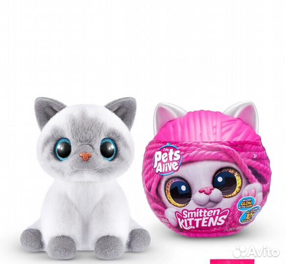 Очаровательный интерактивный котенок