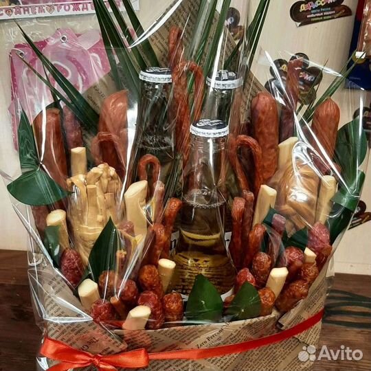 Мужские букеты,конверты