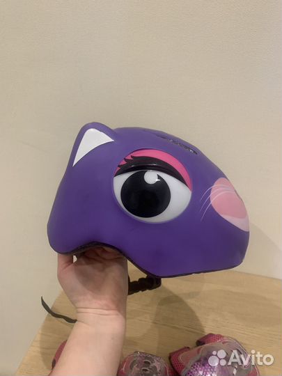 Шлем детский 48-54см, защита размер S