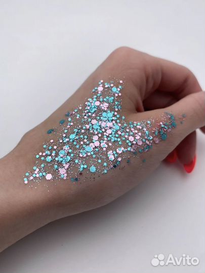 Блестки / глиттеры для лица, тела и волос