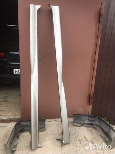 Накладные пороги, обвес