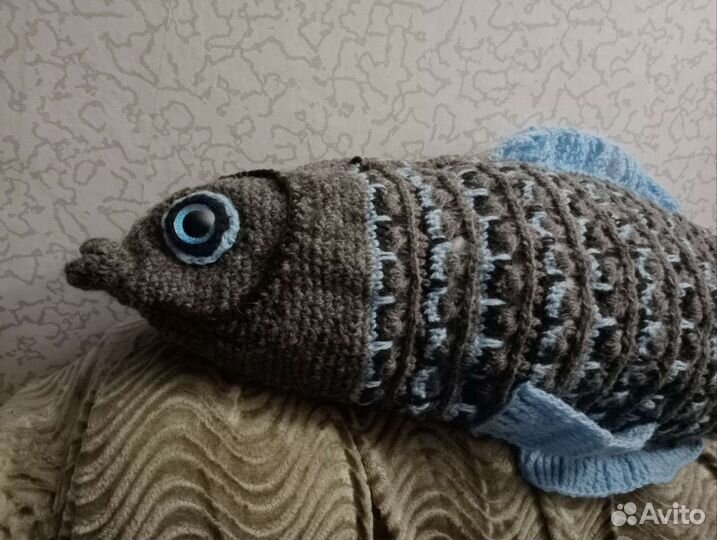 Рыба (подушка интерьерная)