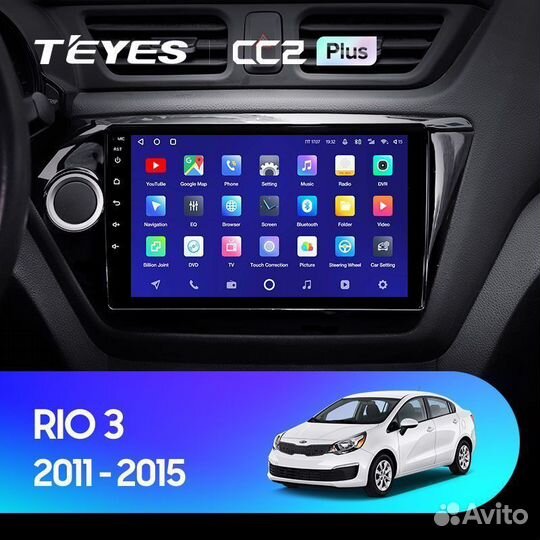 Магнитола Teyes CC2 L Plus Kia RIO 3 2011-2015