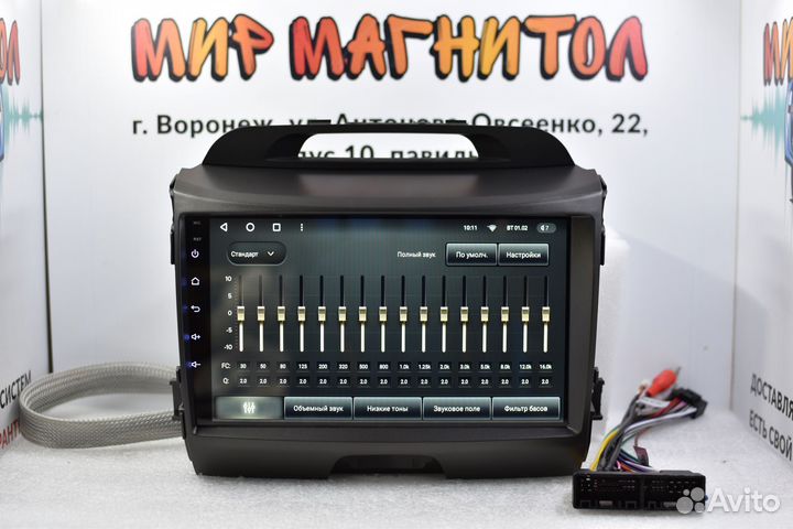 Магнитола Kia Sportage 3 Teyes 4/32гб