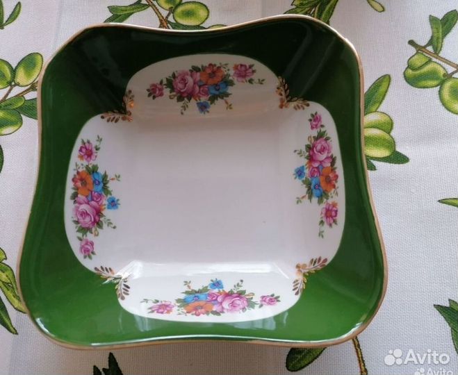 Дулево блюда, салатник и блюдо СССР