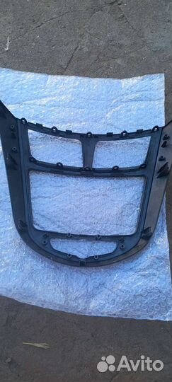 Рамка для 2 din магнитолы hyundai solaris