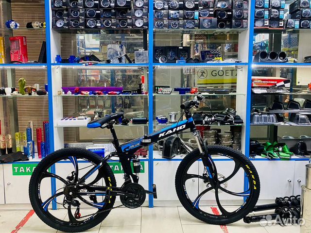 Велосипед складной 24-скоростной вес 17 кг