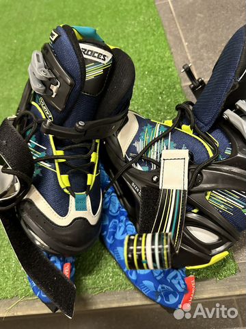 Коньки детские раздвижные 30-35