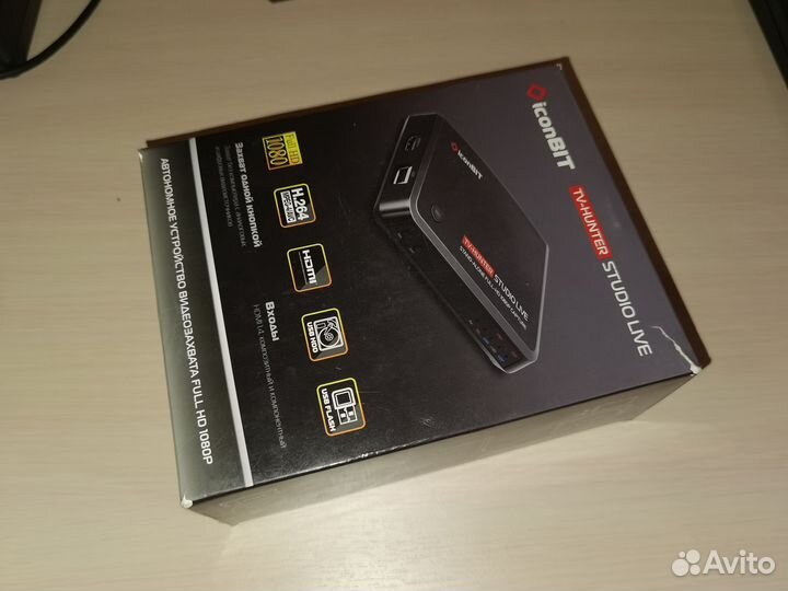 Видеозахват iconBIT NL-1080S TV-hunter studio live