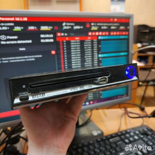 Плеер DVD/MP3/MP4(DivX) mystery MDV-727U