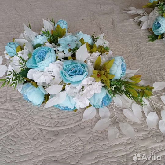 Свадебные украшения на машину №6