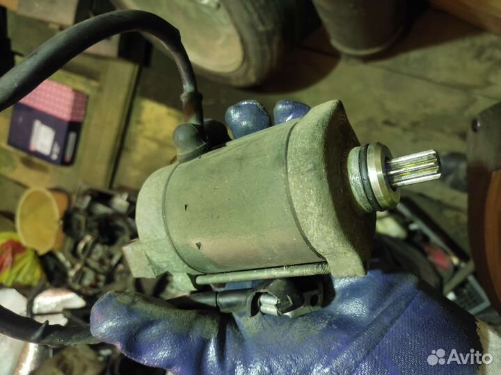 Honda Bross 400/650 стартер