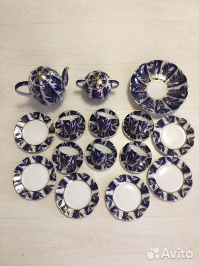 Сервиз кофейный « Зимний вечер»