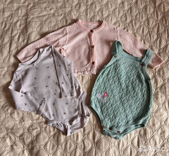 Одежда пакетом для девочки 6-9мес (68/74)