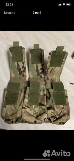 Подсумок для трех магазинов