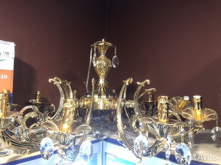 Люстра италия бу