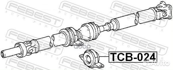 Подшип.подвесной Toyota Altezza/Lexus IS200/300