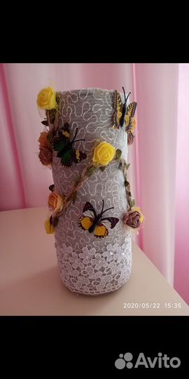 Декоративное оформление бутылок