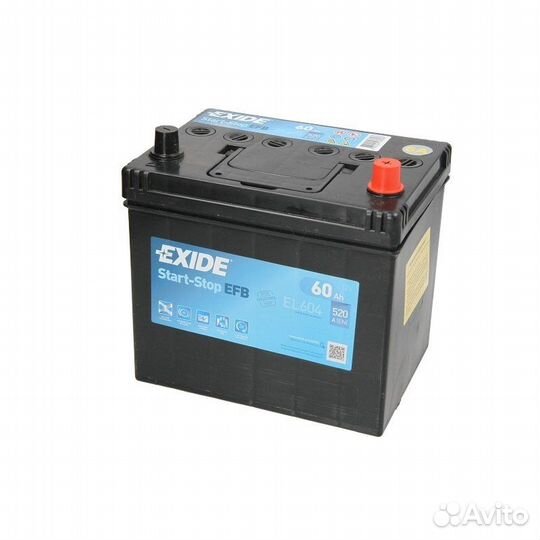 Аккумулятор 60 Ah (520A) Exide Start-Stop EFB Asia