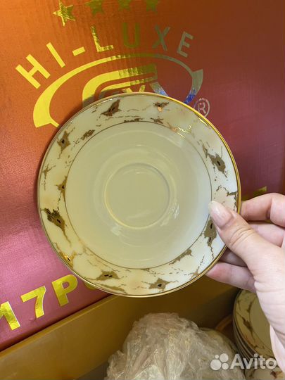 Чайный сервиз фарфор чешский