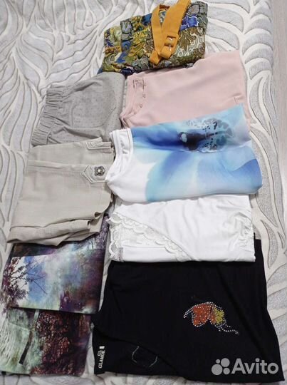 Летние женские вещи пакетом р 48
