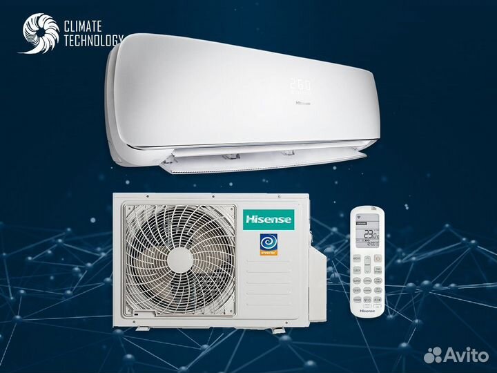 Кондиционер hisense premium Design DC Inverter