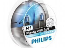 Галогенные лампы Philips H1 12v 55w Diamond Vision