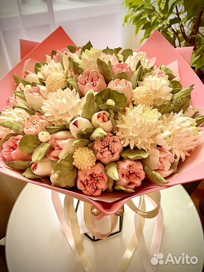 Зефирные букеты