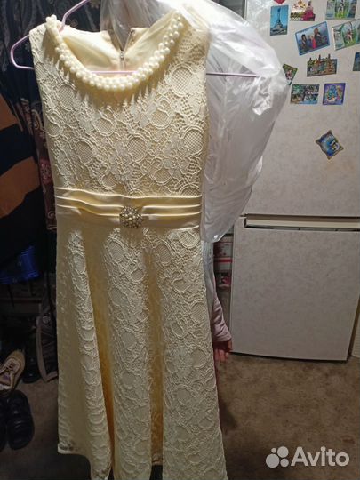 Платье для девочки на рост 140 146 нарядное