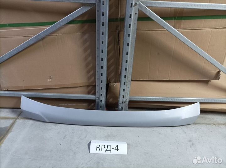 Юбка заднего бампера Outlander